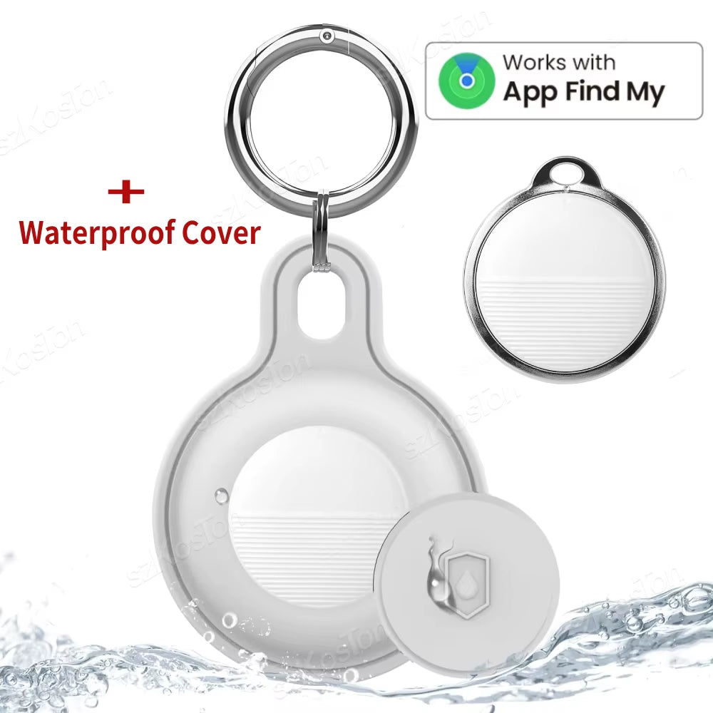 Mini Global waterproof cat GPS Tracker Smart Tag Compatible with Iost Find My App Key Finder Car Pet Anti-Lost Alarm Locator Itag for Iphone