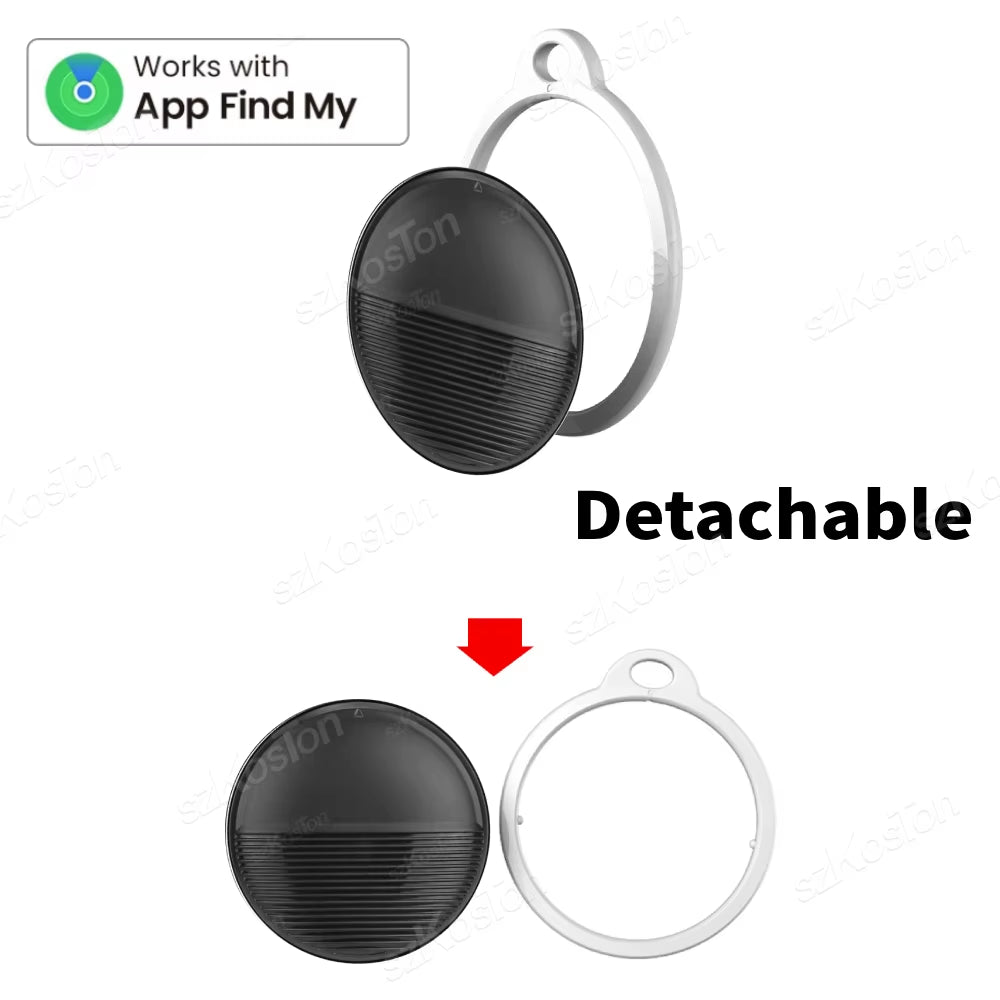 Mini Global GPS/dog Tracker Smart Tag Compatible with Ios Find My App Key Finder Car Pet Anti-Lost Alarm Locator Itag for Iphone